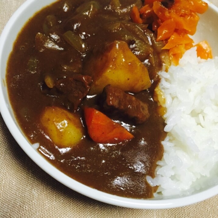 リンゴと蜂蜜のカレー